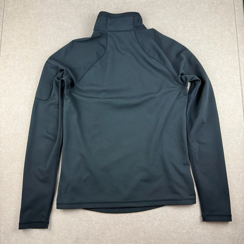 Nike ACG FITDRY Pullover Shirt Women M Black Outdoor Hiking Athletic Top 1/4 Zip